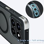 Σκληρή Πλάτη PC+TPU για το Honor 400 Smart 5G / 4G και X7d 4G από OEM σε μαύρο χρώμα με matte φινίρισμα και μαγνητική συμβατότητα.