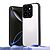 Σκληρή Πλάτη PC+TPU για το Honor 400 Smart σε Μαύρο χρώμα με ενισχυμένες γωνίες airbag και υβριδική κατασκευή TPU+Ακρυλικό για μέγιστη προστασία.