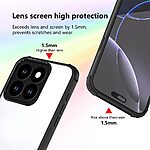 Σκληρή Πλάτη PC+TPU για το Honor 400 Smart σε Μαύρο χρώμα με ενισχυμένες γωνίες airbag και υβριδική κατασκευή TPU+Ακρυλικό για μέγιστη προστασία.