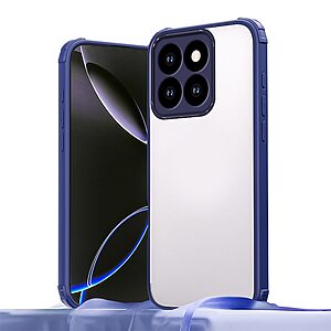 Σκληρή Πλάτη PC+TPU για Honor 400 Smart από OEM σε Μπλε χρώμα με ενισχυμένες γωνίες και προστασία από κρούσεις.