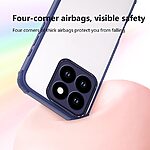 Σκληρή Πλάτη PC+TPU για Honor 400 Smart από OEM σε Μπλε χρώμα με ενισχυμένες γωνίες και προστασία από κρούσεις.