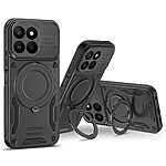 Σκληρή Πλάτη PC+TPU για το Honor 400 Smart σε Μπλε χρώμα με ενσωματωμένο μαγνήτη και περιστρεφόμενο Stand 360°.