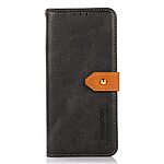 Flip Πορτοφόλι από Συνθετικό Δέρμα (PU) με TPU για Honor 400 Smart από KHAZNEH σε Μαύρο χρώμα με θήκες καρτών και ενσωματωμένη βάση στήριξης.