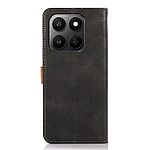 Flip Πορτοφόλι από Συνθετικό Δέρμα (PU) με TPU για Honor 400 Smart από KHAZNEH σε Μαύρο χρώμα με θήκες καρτών και ενσωματωμένη βάση στήριξης.