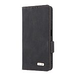 Flip Πορτοφόλι από Συνθετικό Δέρμα (PU) με TPU για το Honor 400 Smart σε Μαύρο χρώμα, με θήκες καρτών και ενσωματωμένη βάση στήριξης.