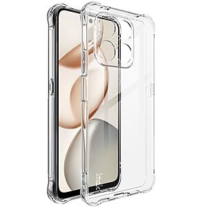 Πλάτη TPU για το Honor 400 Smart από την IMAK σε διάφανο χρώμα με τεχνολογία Airbag στις γωνίες για αντικραδασμική προστασία και θηλιά λουρακιού.