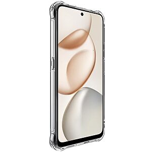 Πλάτη TPU για το Honor 400 Smart από την IMAK σε διάφανο χρώμα με τεχνολογία Airbag στις γωνίες για αντικραδασμική προστασία και θηλιά λουρακιού.