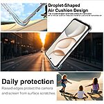 Πλάτη TPU για το Honor 400 Smart από την IMAK σε διάφανο χρώμα με τεχνολογία Airbag στις γωνίες για αντικραδασμική προστασία και θηλιά λουρακιού.