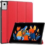 Flip Θήκη από Συνθετικό Δέρμα (PU) για Lenovo Idea Tab Plus από OEM σε Κόκκινο χρώμα με ενσωματωμένο Stand για άνετη προβολή και πληκτρολόγηση.