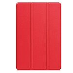 Flip Θήκη από Συνθετικό Δέρμα (PU) για Lenovo Idea Tab Plus από OEM σε Κόκκινο χρώμα με ενσωματωμένο Stand για άνετη προβολή και πληκτρολόγηση.