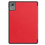 Flip Θήκη από Συνθετικό Δέρμα (PU) με TPU για Lenovo Idea Tab Plus από OEM σε Κόκκινο χρώμα με Stand και υποδοχή για γραφίδα.