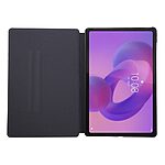 Flip Θήκη από Συνθετικό Δέρμα (PU) με TPU για Lenovo Idea Tab Plus σε Μαύρο χρώμα με ενσωματωμένο Stand για hands-free χρήση.