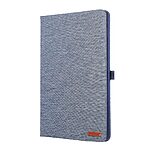 Flip Θήκη από Συνθετικό Δέρμα (PU) με TPU για Lenovo Idea Tab Plus από OEM σε Μπλε χρώμα με θήκες καρτών και ρυθμιζόμενο Stand.