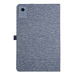 Flip Θήκη από Συνθετικό Δέρμα (PU) με TPU για Lenovo Idea Tab Plus από OEM σε Μπλε χρώμα με θήκες καρτών και ρυθμιζόμενο Stand.