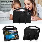 Πλάτη EVA για Lenovo Idea Tab Plus από OEM σε Μαύρο χρώμα με ενσωματωμένο Stand και λαβή για εύκολη μεταφορά.