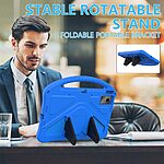 Πλάτη EVA για το Lenovo Idea Tab Plus από OEM σε Μπλε χρώμα, με λαβή και ενσωματωμένη βάση Stand για άνετη χρήση.