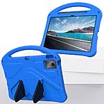 Πλάτη EVA για το Lenovo Idea Tab Plus από OEM σε Μπλε χρώμα, με λαβή και ενσωματωμένη βάση Stand για άνετη χρήση.