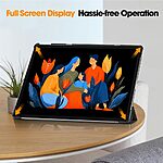 Flip Θήκη από Συνθετικό Δέρμα (PU) για το Lenovo Idea Tab Plus από OEM σε Μαύρο χρώμα με ενσωματωμένο Stand για άνετη προβολή και πληκτρολόγηση.