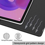 Flip Θήκη από Συνθετικό Δέρμα (PU) με TPU για το Lenovo Idea Tab Plus σε Γκρι χρώμα με Stand, υποδοχή για στυλό και Auto Wake/Sleep.