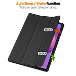 Flip Θήκη από Συνθετικό Δέρμα (PU) με TPU για Lenovo Idea Tab Plus από OEM σε Μαύρο χρώμα με Stand και υποδοχή γραφίδας.