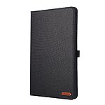 Flip Θήκη από Συνθετικό Δέρμα (PU) με TPU για Lenovo Idea Tab Plus από OEM σε Μαύρο χρώμα με θήκες καρτών και αναδιπλούμενο Stand.