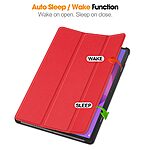 Flip Θήκη από Συνθετικό Δέρμα (PU) για Lenovo Idea Tab Pro από OEM σε Κόκκινο χρώμα με ενσωματωμένο Stand για άνετη προβολή και πληκτρολόγηση.