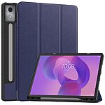 Flip Θήκη από Συνθετικό Δέρμα (PU) για Lenovo Idea Tab Pro από OEM σε Μπλε Σκούρο χρώμα με τριπλή βάση στήριξης και θήκη γραφίδας.