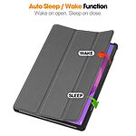 Flip Θήκη από Συνθετικό Δέρμα (PU) για Lenovo Idea Tab Pro από OEM σε Γκρι χρώμα με ενσωματωμένο Stand για άνετη προβολή και πληκτρολόγηση.