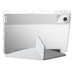 Flip Θήκη από Συνθετικό Δέρμα (PU) για Lenovo Tab K11 Gen 2 / Idea Tab / Xiaoxin Pad 11 2025 από OEM σε Γκρι χρώμα με ενσωματωμένο Stand.