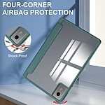 Flip Θήκη από Συνθετικό Δέρμα (PU) για Lenovo Tab K11 Gen 2 / Idea Tab / Xiaoxin Pad 11 2025 από OEM σε Πράσινο χρώμα με Auto Wake/Sleep και Stand.