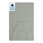 Flip Θήκη από Συνθετικό Δέρμα (PU) με TPU για Lenovo Tab K11 Gen 2 / Idea Tab / Xiaoxin Pad 11 2025 από OEM σε Γκρι χρώμα με ενσωματωμένο Stand.