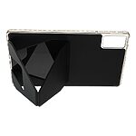 Πλάτη από Συνθετικό Δέρμα (PU) με TPU για Lenovo Tab K11 Gen 2 / Idea Tab / Xiaoxin Pad 11 2025 από OEM σε Μαύρο χρώμα με ενσωματωμένο Stand.