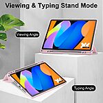 Flip Θήκη από Συνθετικό Δέρμα (PU) με TPU για Lenovo Tab K11 Gen 2 / Idea Tab / Xiaoxin Pad 11 2025 - OEM - Ροζ - Auto Wake/Sleep & Stand.