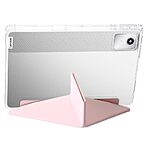 Flip Θήκη από Συνθετικό Δέρμα (PU) για Lenovo Tab K11 Gen 2 / Idea Tab / Xiaoxin Pad 11 2025 από OEM σε Ροζ χρώμα με ενσωματωμένο Stand.