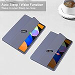 Flip Θήκη από Συνθετικό Δέρμα (PU) με TPU για Lenovo Tab K11 Gen 2 / Idea Tab / Xiaoxin Pad 11 2025 σε Μωβ χρώμα με Auto Wake/Sleep και Stand.