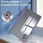 Flip Θήκη από Συνθετικό Δέρμα (PU) με TPU για Lenovo Tab K11 Gen 2 / Idea Tab / Xiaoxin Pad 11 2025 σε Μωβ χρώμα με Auto Wake/Sleep και Stand.