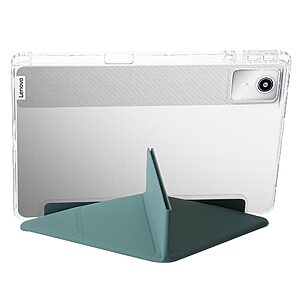 Flip Θήκη από Συνθετικό Δέρμα (PU) με TPU για Lenovo Tab K11 Gen 2 / Idea Tab / Xiaoxin Pad 11 2025 σε Πράσινο Σκούρο χρώμα με ενσωματωμένο Stand.