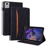 Flip Θήκη από Συνθετικό Δέρμα (PU) για Lenovo Tab M11 / Idea Tab / Xiaoxin Pad 11 2025 / Tab K11 Gen 2 - OEM - Μαύρο - με θήκες καρτών και stand.