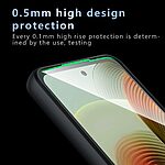 Σκληρή Πλάτη PC+TPU για το Motorola Moto G55 5G από OEM σε Διάφανο χρώμα με αντικραδασμική προστασία και ακριβείς εγκοπές.