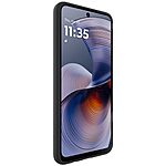 Πλάτη TPU για Motorola Moto G55 5G από IMAK UC-3 Series σε Μαύρο χρώμα με ματ φινίρισμα κατά των δακτυλικών αποτυπωμάτων.