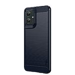 Πλάτη TPU για Motorola Moto G55 5G από MOFI JK TPU Series-1 με υφή carbon fiber σε Μπλε χρώμα. Αντικραδασμική προστασία και σχεδιασμός ταχείας ψύξης.