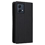 Flip Πορτοφόλι από Συνθετικό Δέρμα (PU) με TPU για Motorola Moto G84 5G από YIKATU YK-001 σε Μαύρο με θήκες καρτών και Stand.