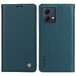 Flip Πορτοφόλι από Συνθετικό Δέρμα (PU) με TPU για Motorola Moto G84 5G από YIKATU YK-001 σε Πράσινο χρώμα με Wallet και Stand.