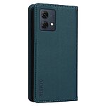 Flip Πορτοφόλι από Συνθετικό Δέρμα (PU) με TPU για Motorola Moto G84 5G από YIKATU YK-001 σε Πράσινο χρώμα με Wallet και Stand.