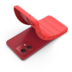 Πλάτη TPU για το Motorola Moto G84 5G σε Κόκκινο χρώμα με ανθεκτικό σχεδιασμό, προστασία από πτώσεις και anti-slip λαβή.