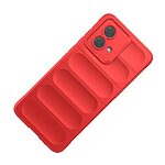 Πλάτη TPU για το Motorola Moto G84 5G σε Κόκκινο χρώμα με ανθεκτικό σχεδιασμό, προστασία από πτώσεις και anti-slip λαβή.