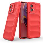 Πλάτη TPU για το Motorola Moto G84 5G σε Κόκκινο χρώμα με ανθεκτικό σχεδιασμό, προστασία από πτώσεις και anti-slip λαβή.