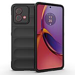 Πλάτη TPU για Motorola Moto G84 5G σε Μαύρο χρώμα με ανθεκτικό σχεδιασμό, προστασία από πτώσεις και anti-slip λαβή.