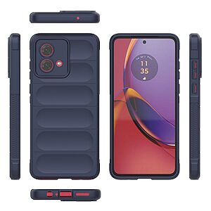 Πλάτη TPU για Motorola Moto G84 5G από OEM σε Μπλε Σκούρο χρώμα με ανθεκτικό σχεδιασμό και προστασία από κρούσεις.