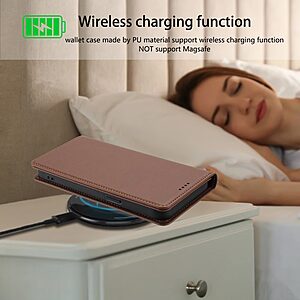 Flip Πορτοφόλι από Συνθετικό Δέρμα (PU) με TPU για Motorola Moto G86 5G σε Καφέ χρώμα με RFID προστασία, θήκες καρτών και ενσωματωμένο Stand.